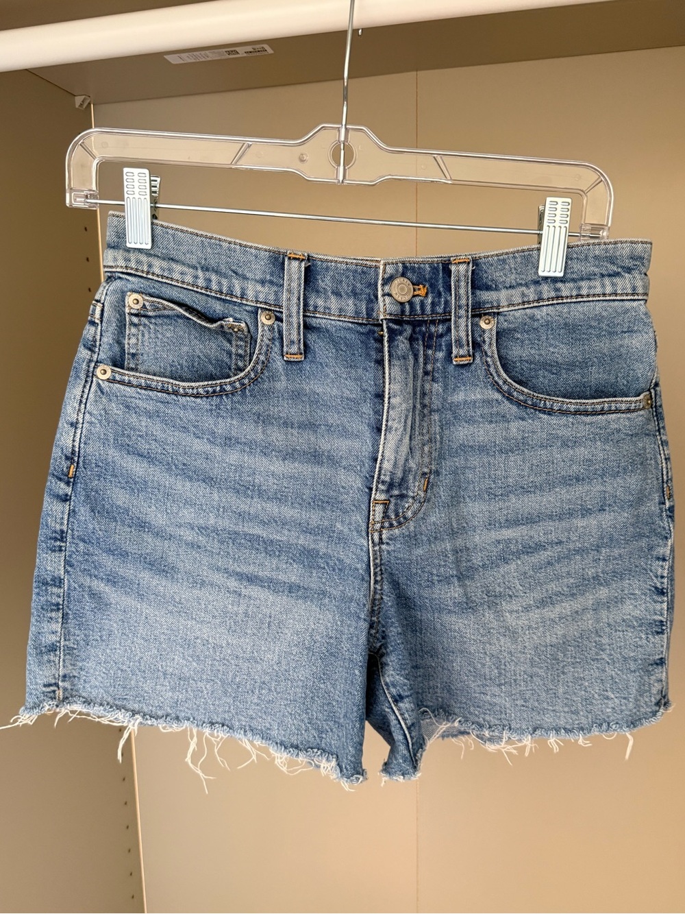 J.Crew Denim High-Rise Cutoff Jean Shorts Size 25